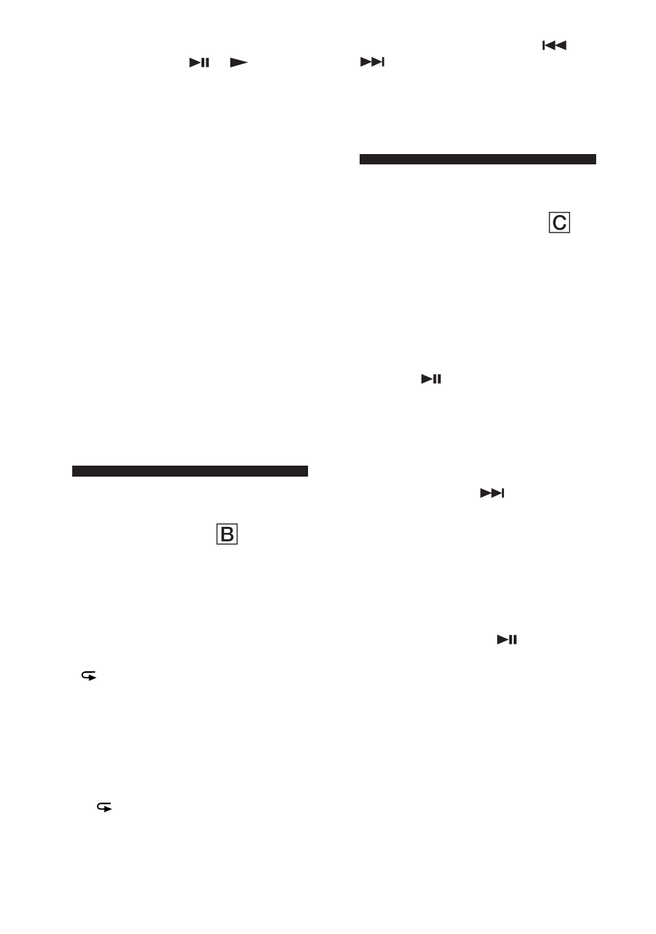Playing tracks repeatedly (repeat play) b | Sony D-T405 User Manual | Page 33 / 40