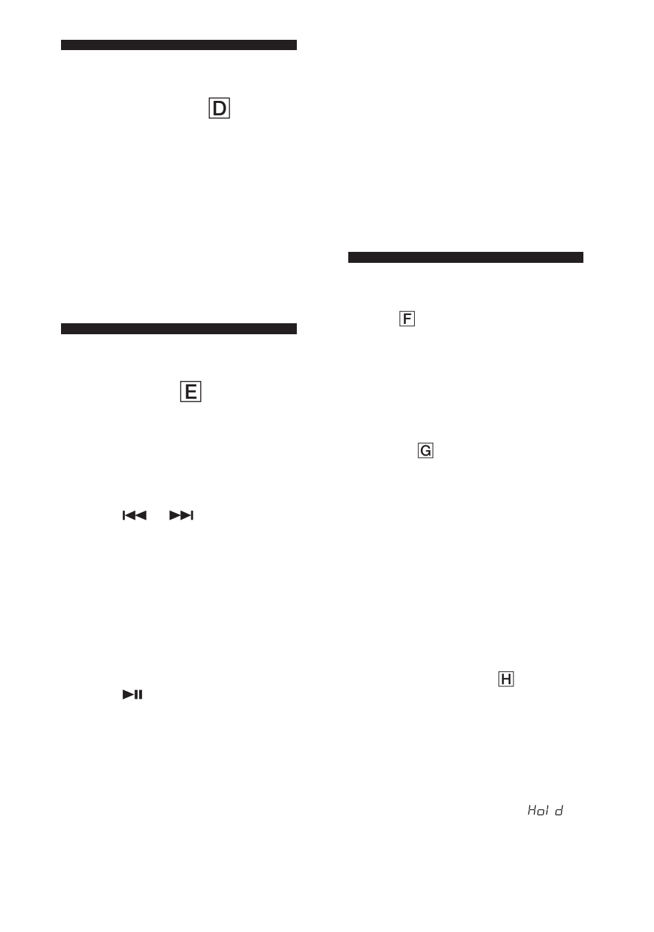 33 playing tracks in random order (shuffle play) d, Playing tracks in the order you want (rms play) e, Using other functions | Sony D-T405 User Manual | Page 34 / 40