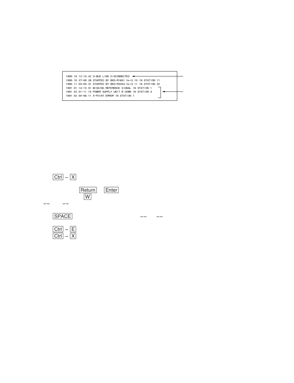 6-3. menu item [w: system status log | Sony DVS-V3232B/V3232M User Manual | Page 137 / 158