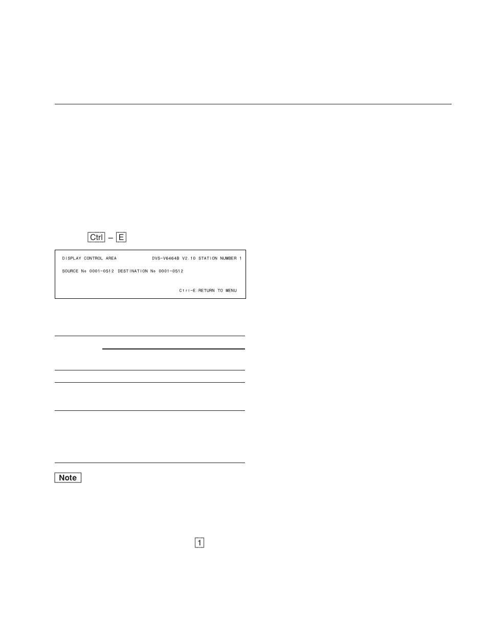 System settings, 1. setting items of the primary station, A: display control area | A: display unit location | Sony DVS-V3232B/V3232M User Manual | Page 73 / 158