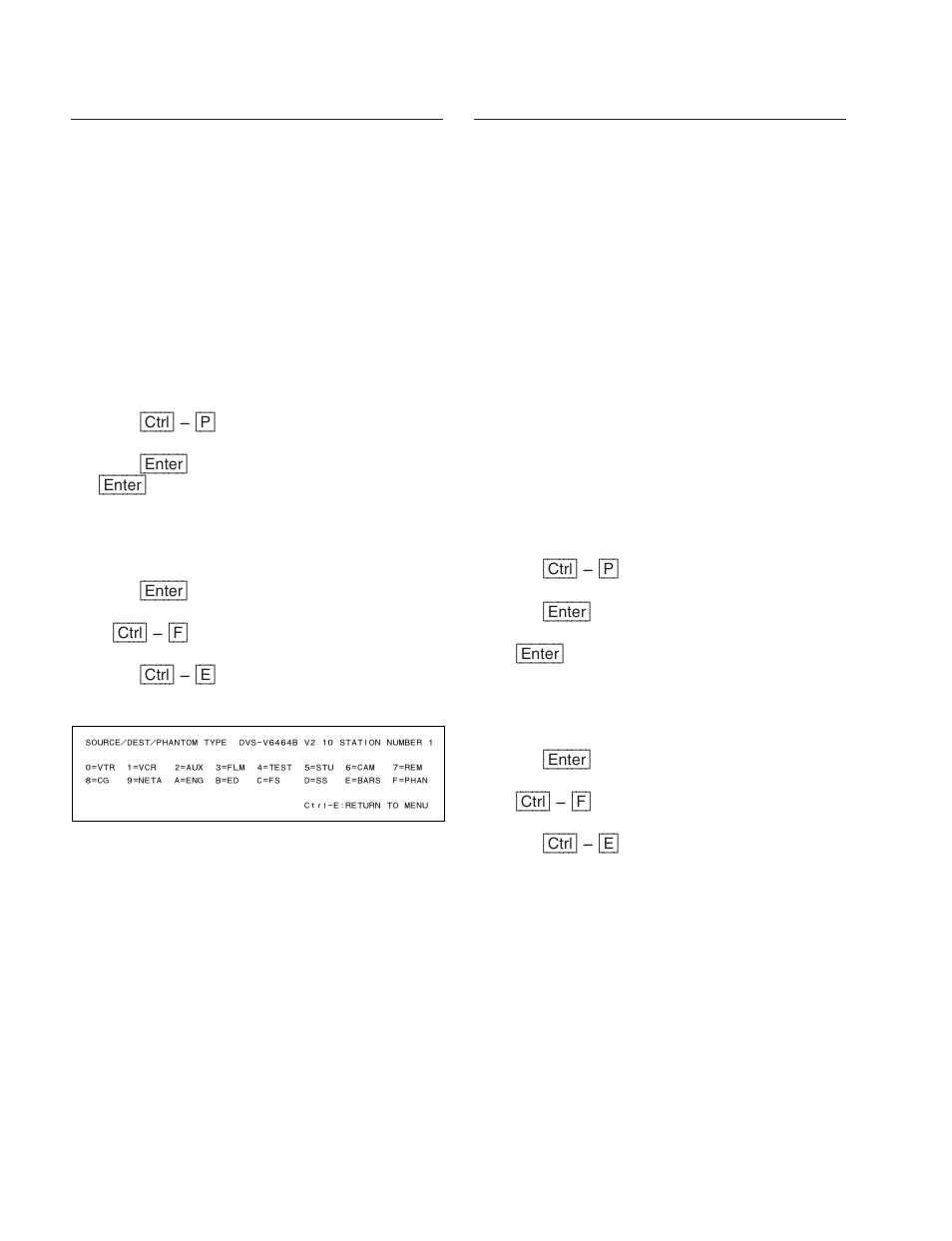 B: set source/dest type, C: set destination name | Sony DVS-V3232B/V3232M User Manual | Page 74 / 158