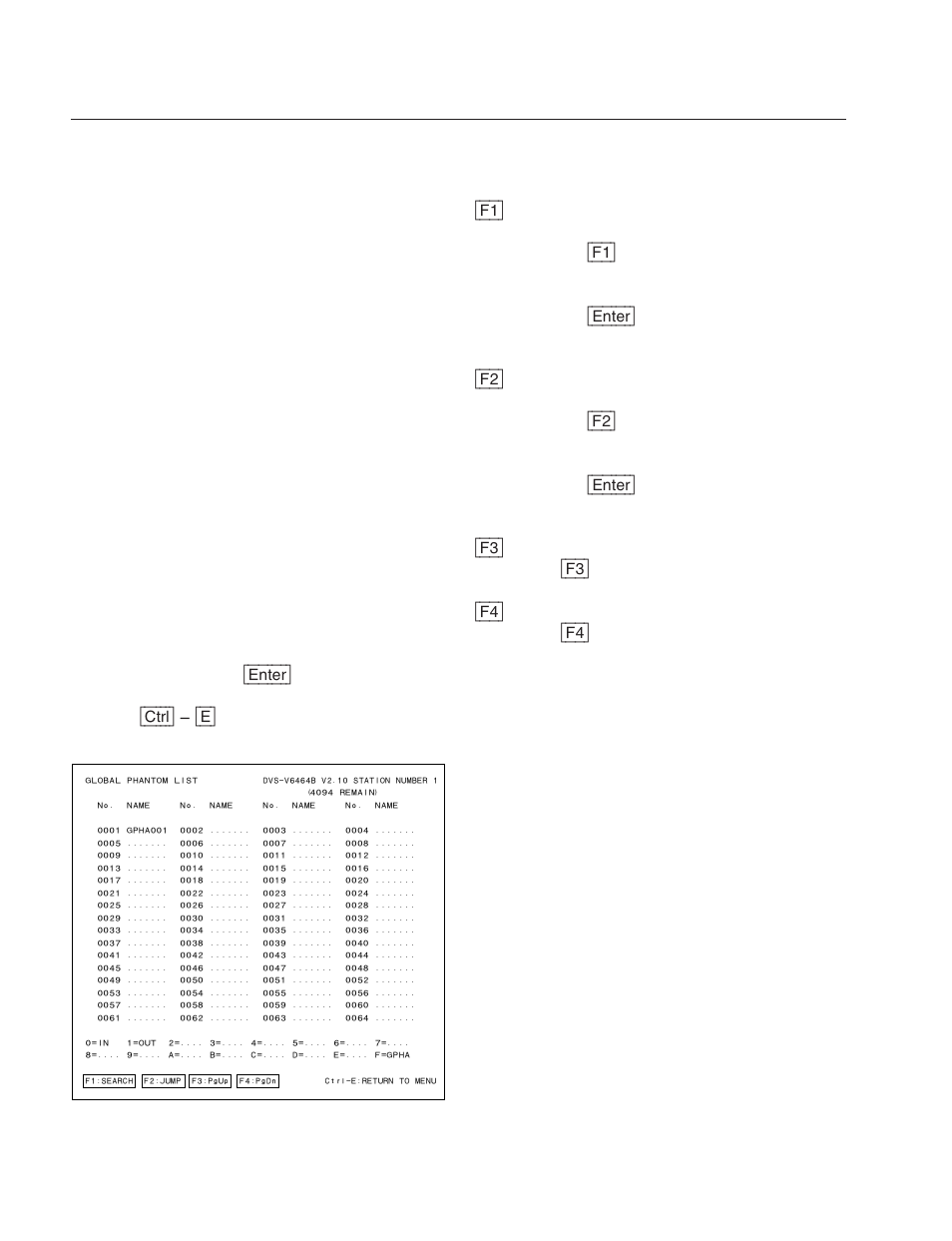 H: set global phantom | Sony DVS-V3232B/V3232M User Manual | Page 80 / 158