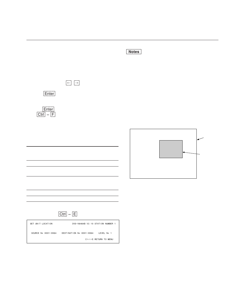 2. setting items of the secondary station, A:set unit location | Sony DVS-V3232B/V3232M User Manual | Page 97 / 158