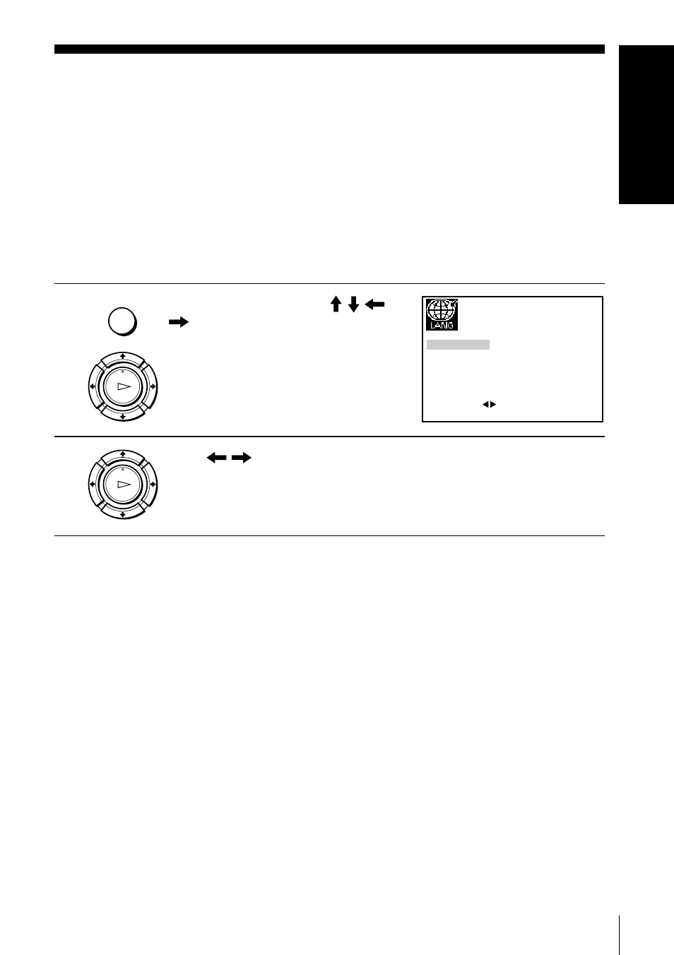 Selecting a language | Sony SLV-ED929MI User Manual | Page 21 / 68