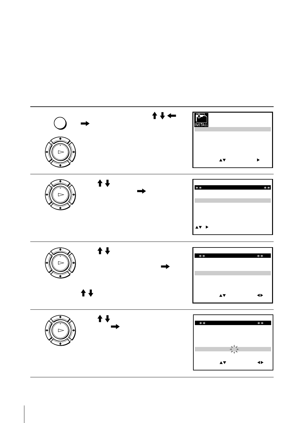 Changing the station names, Changing/disabling programme positions (continued), Press m/m to highlight manual set up, then press | Press m/m to highlight name, then press, Getting started | Sony SLV-ED929MI User Manual | Page 28 / 68