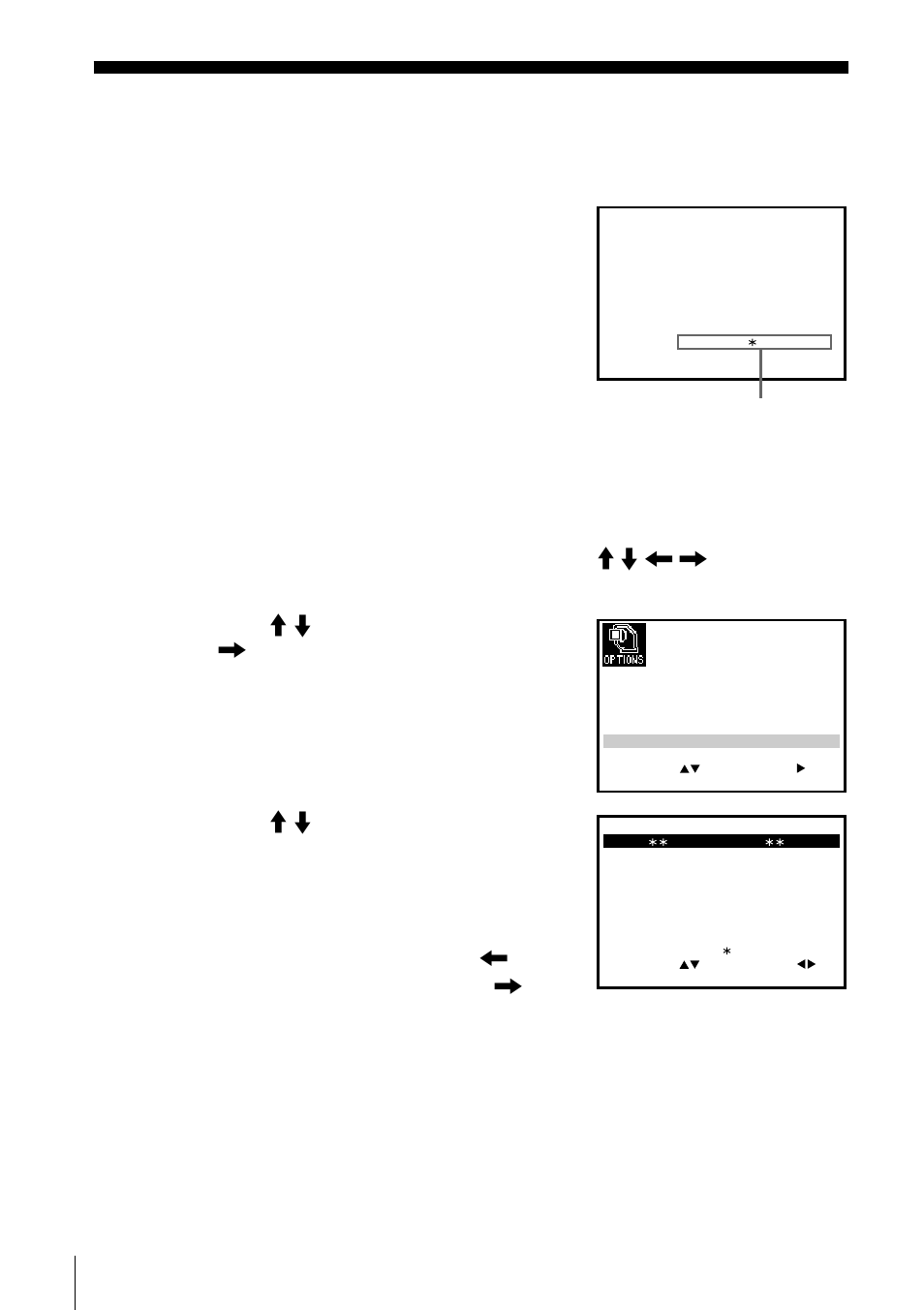 Adjusting the picture, Adjusting the tracking, Press m/m to highlight asc, then press | Press menu to return to the original screen | Sony SLV-ED929MI User Manual | Page 56 / 68