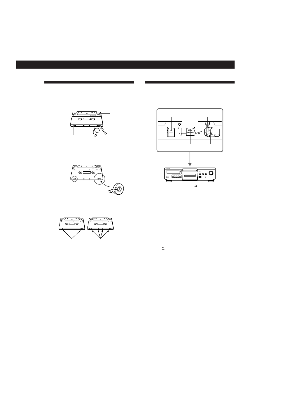 Cleaning | Sony TC-KE300 User Manual | Page 11 / 58