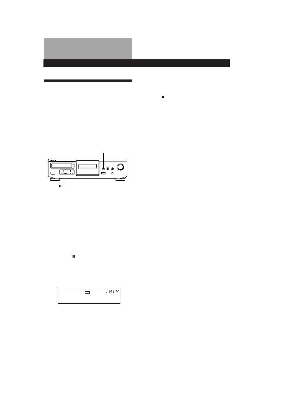 Fonctions 四abor仔s pour lﾕenregistrement | Sony TC-KE300 User Manual | Page 23 / 58