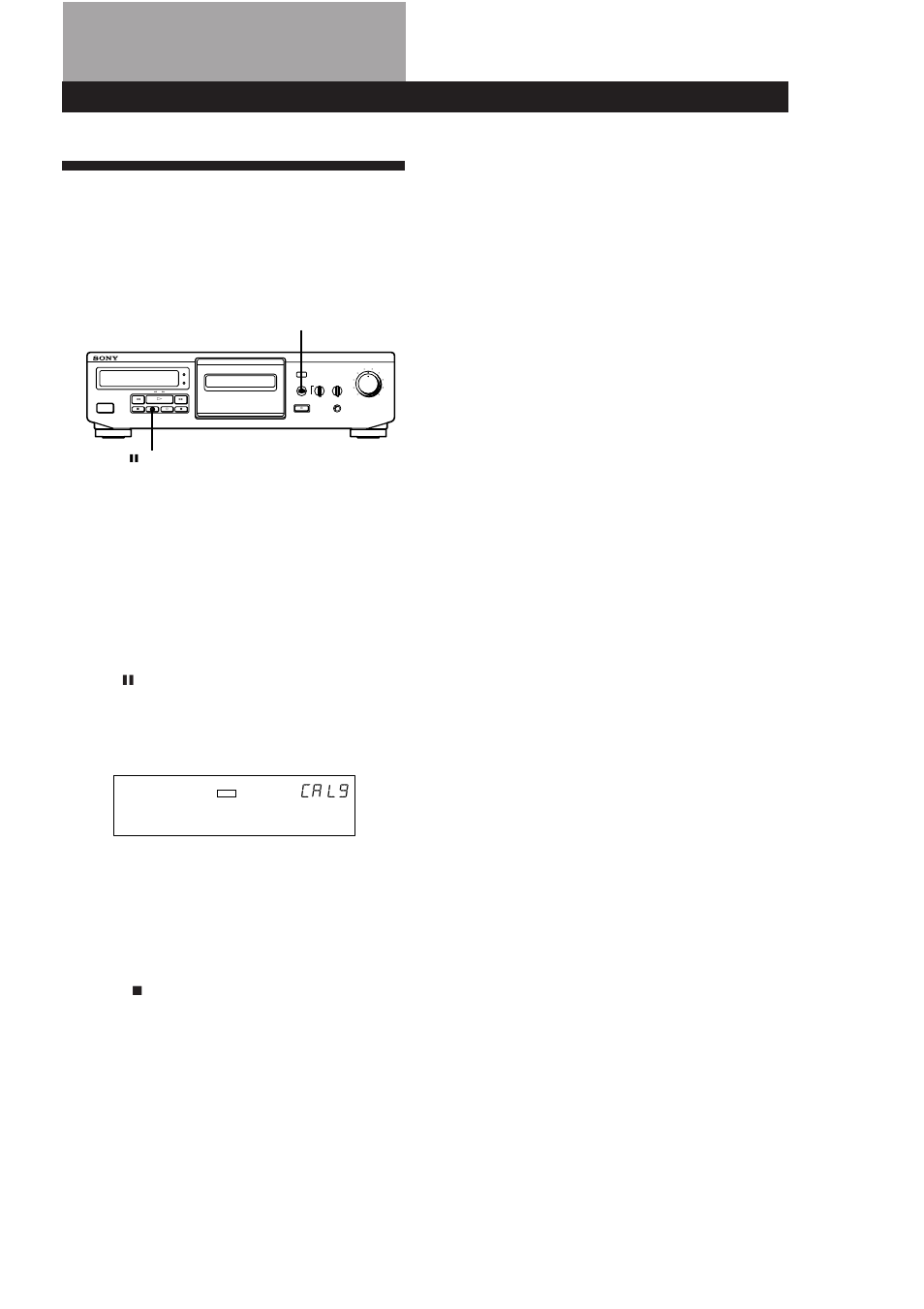 Ж„ ж¿£©mш˝ µ q• æ, I™ ø˝ µæfiß, Advanced recording operations 9 | SSû sæ’ « ]©w | Sony TC-KE300 User Manual | Page 57 / 58