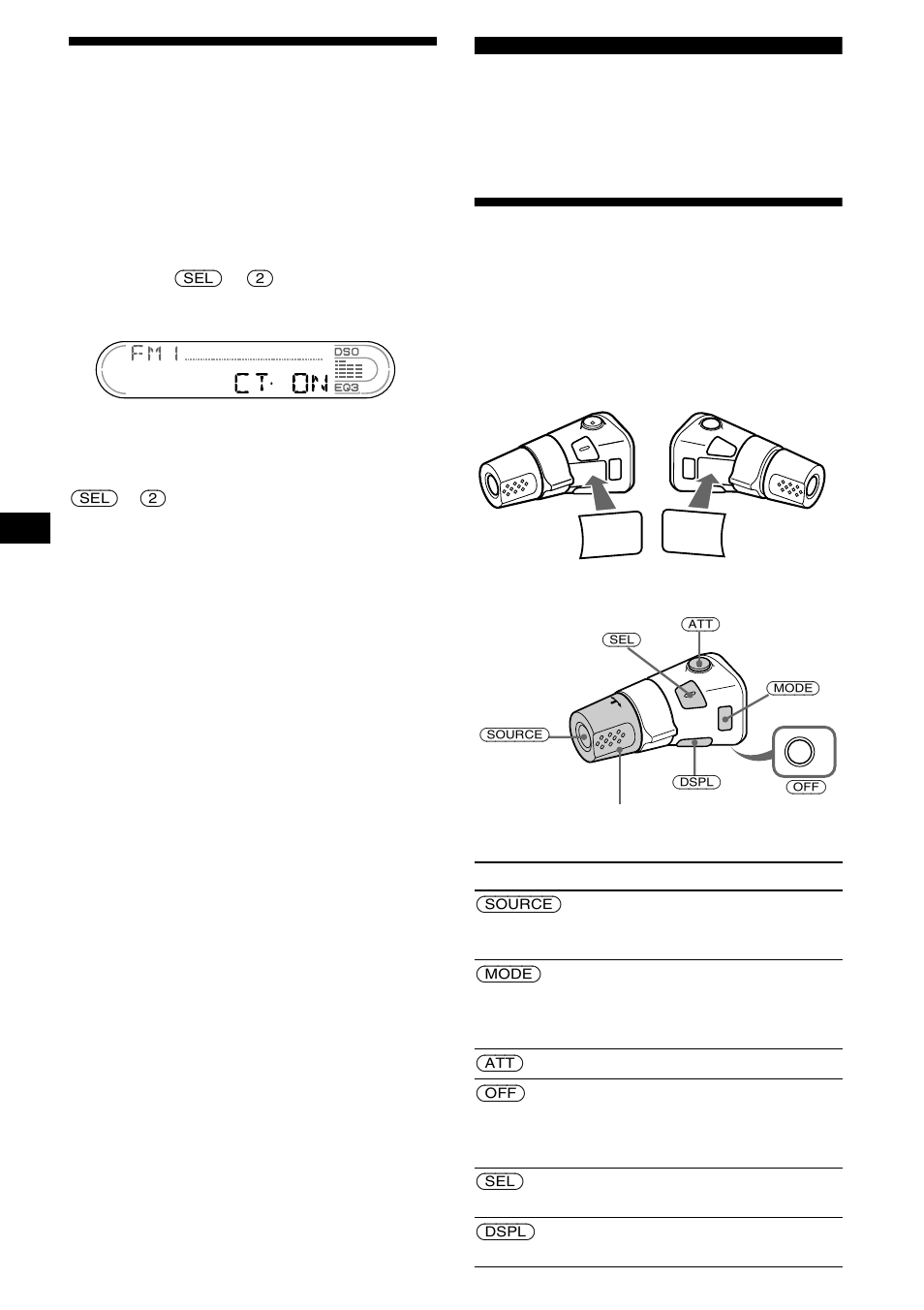 Impostazione automatica dell’orologio, Ct (ora), Altre funzioni | Uso del telecomando a rotazione, 16 impostazione automatica dell’orologio | Sony XR-CA670X User Manual | Page 104 / 150