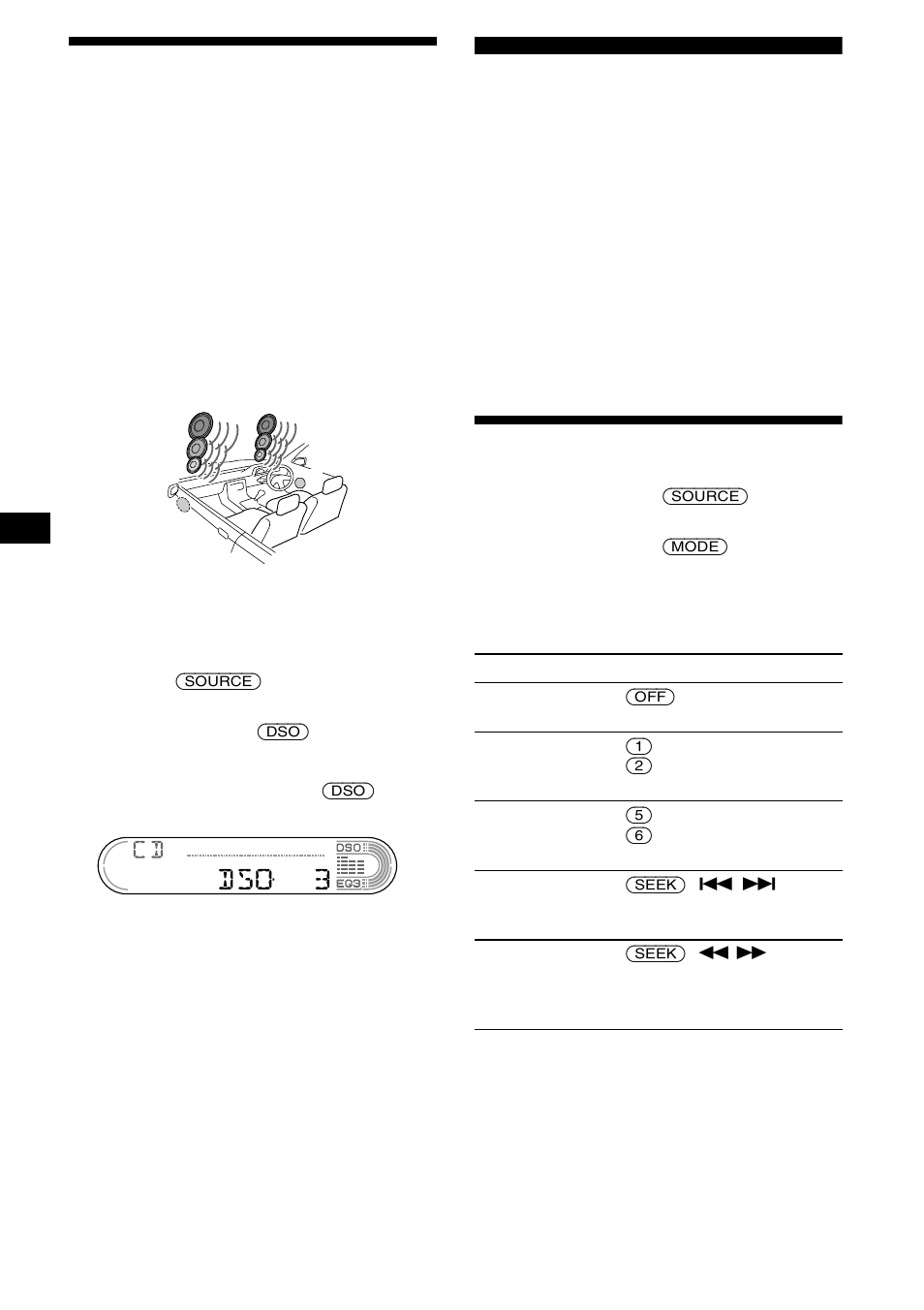 Unità cd/md (opzionale), Riproduzione di cd o md, Impostazione della funzione dso | Dynamic soundstage organizer), Albm + 20 | Sony XR-CA670X User Manual | Page 108 / 150