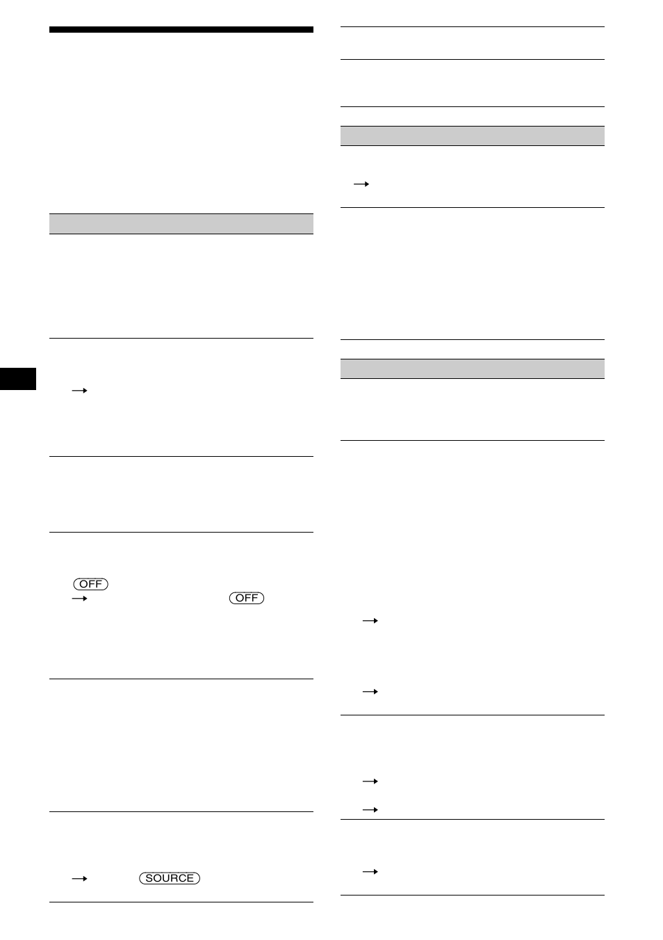 Guida alla soluzione dei problemi, 28 guida alla soluzione dei problemi | Sony XR-CA670X User Manual | Page 116 / 150