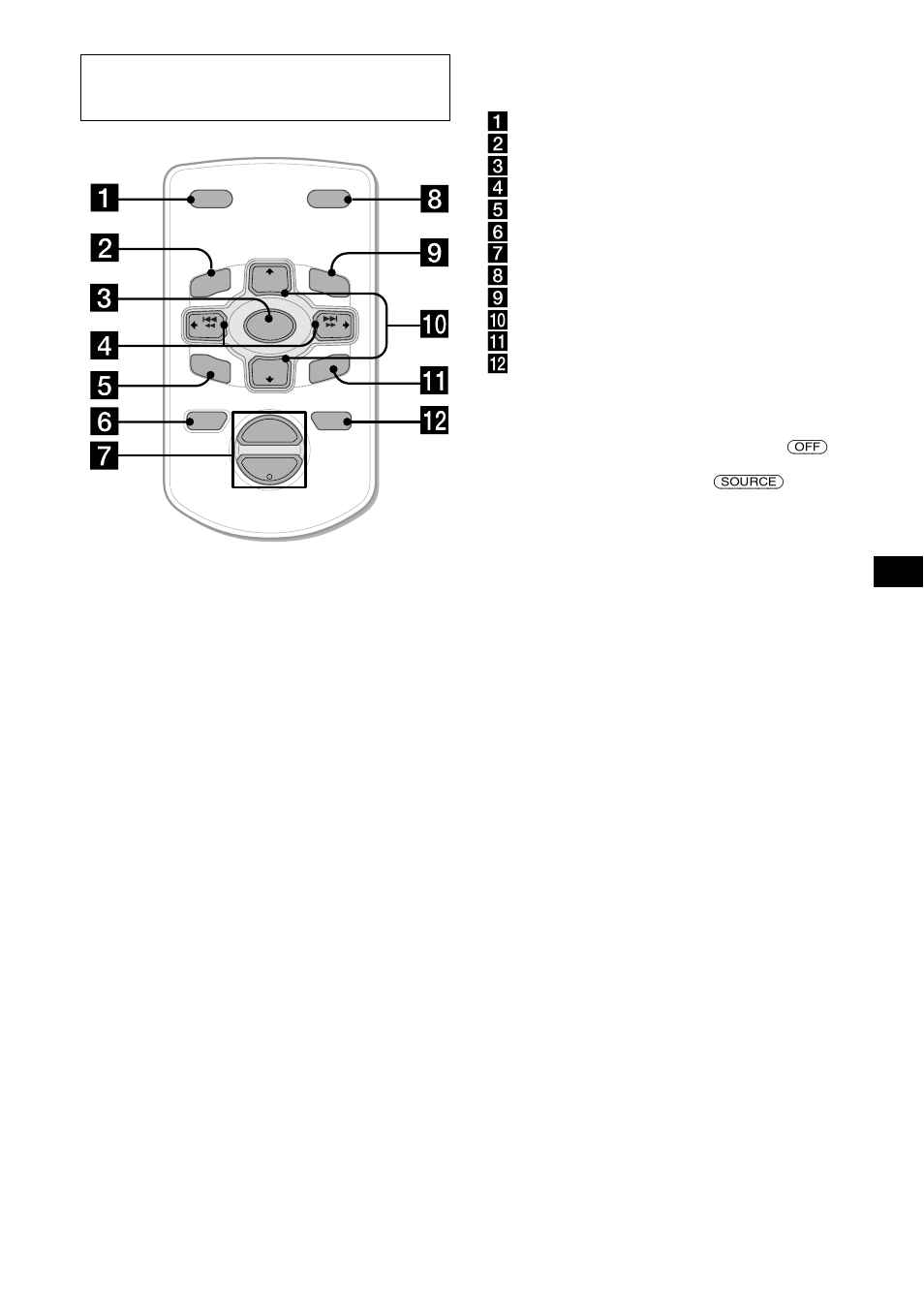 Kaartafstandsbediening rm-x114 (los verkrijgbaar) | Sony XR-CA670X User Manual | Page 123 / 150