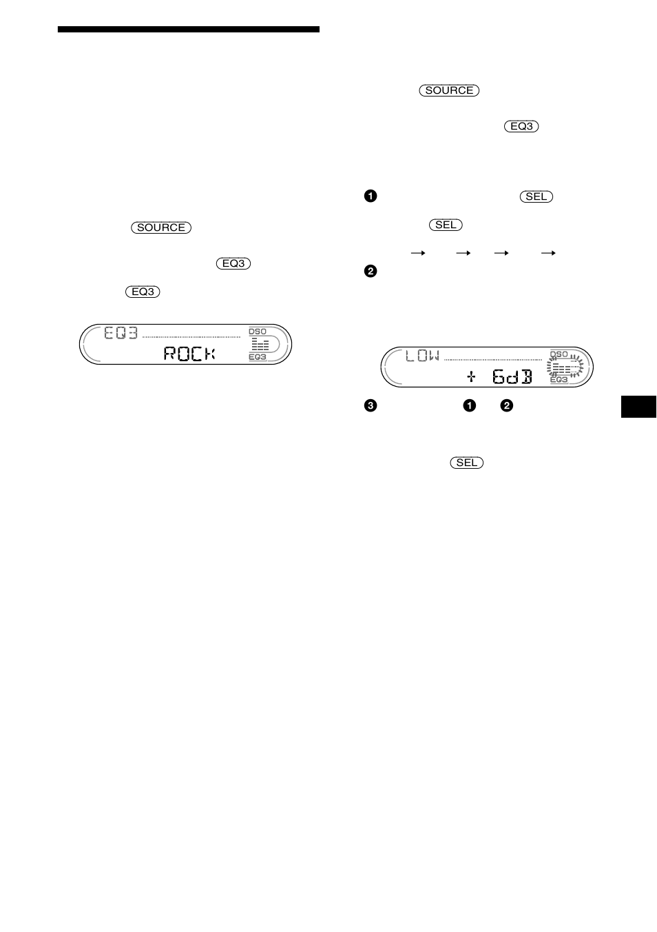 De equalizer instellen (eq3), S 19, 19 de equalizer instellen (eq3) | Sony XR-CA670X User Manual | Page 137 / 150