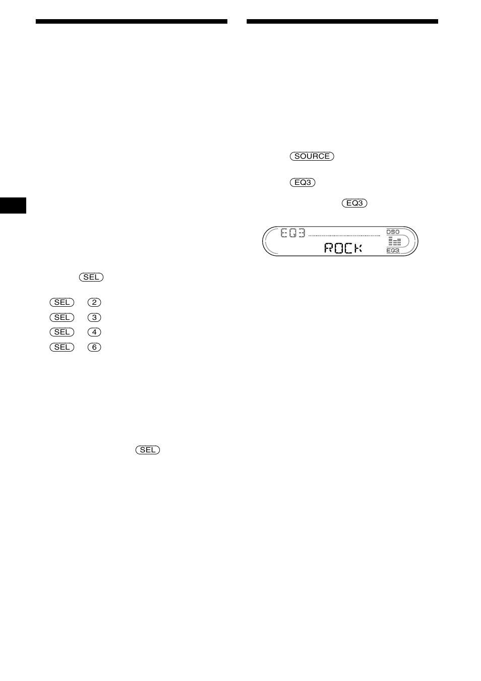 Changing the sound and display settings, Menu, Setting the equalizer (eq3) | 18 changing the sound and display settings | Sony XR-CA670X User Manual | Page 18 / 150