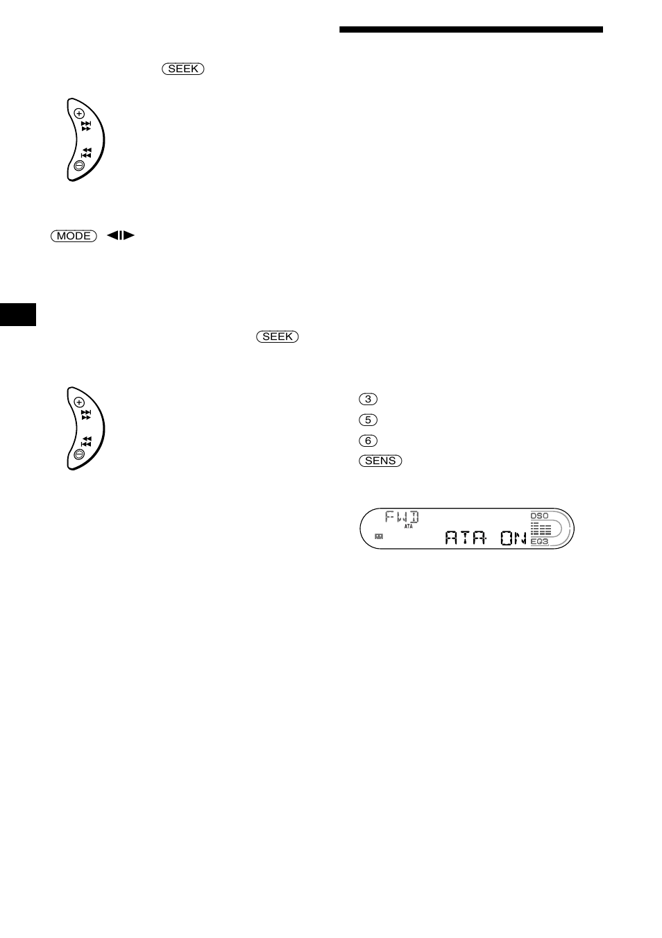Wiedergeben einer kassette mit, Unterschiedlichen funktionen, A 10 | Sony XR-CA670X User Manual | Page 38 / 150