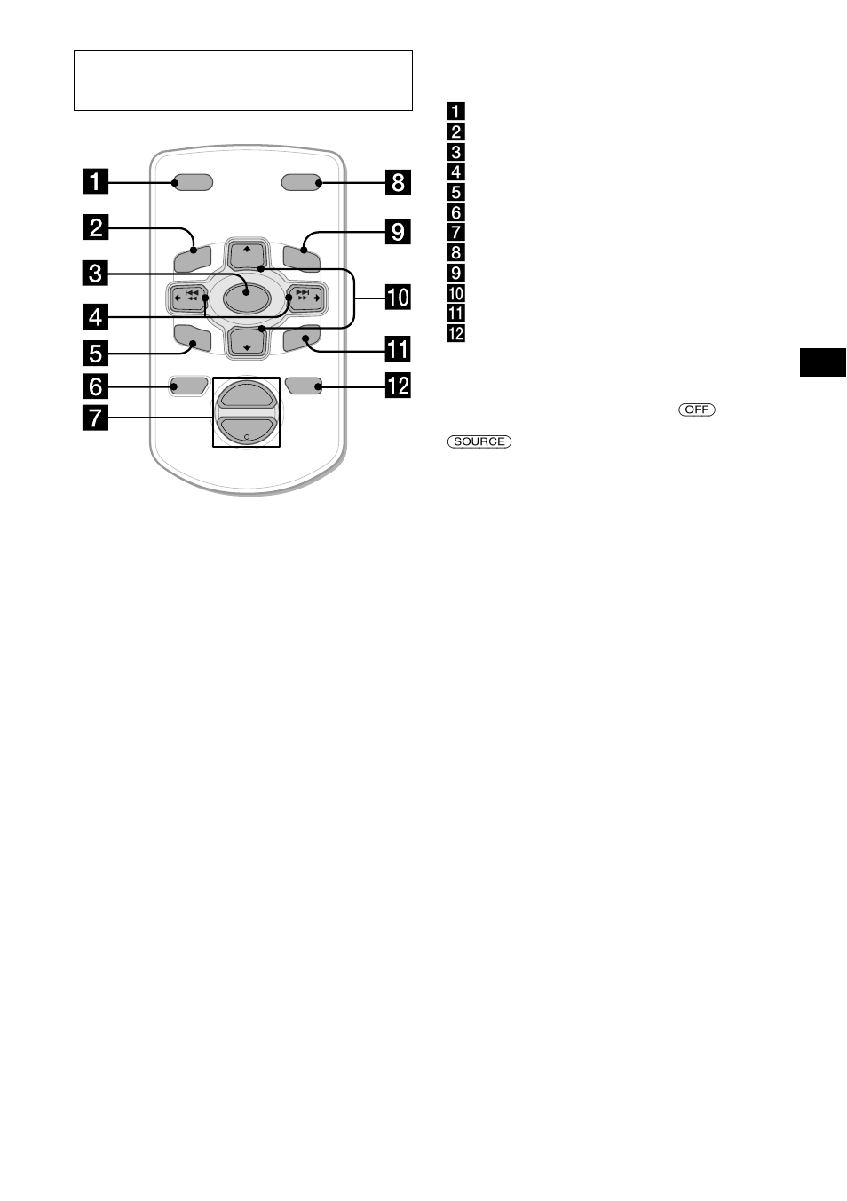 Card remote commander rm-x114 (optional) | Sony XR-CA670X User Manual | Page 5 / 150