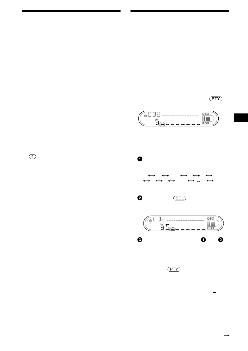 Shuffle play, Benennen einer cd, Wiedergeben von titeln in willkürlicher | Reihenfolge — shuffle play, Disc memo, Shuf 23 | Sony XR-CA670X User Manual | Page 51 / 150