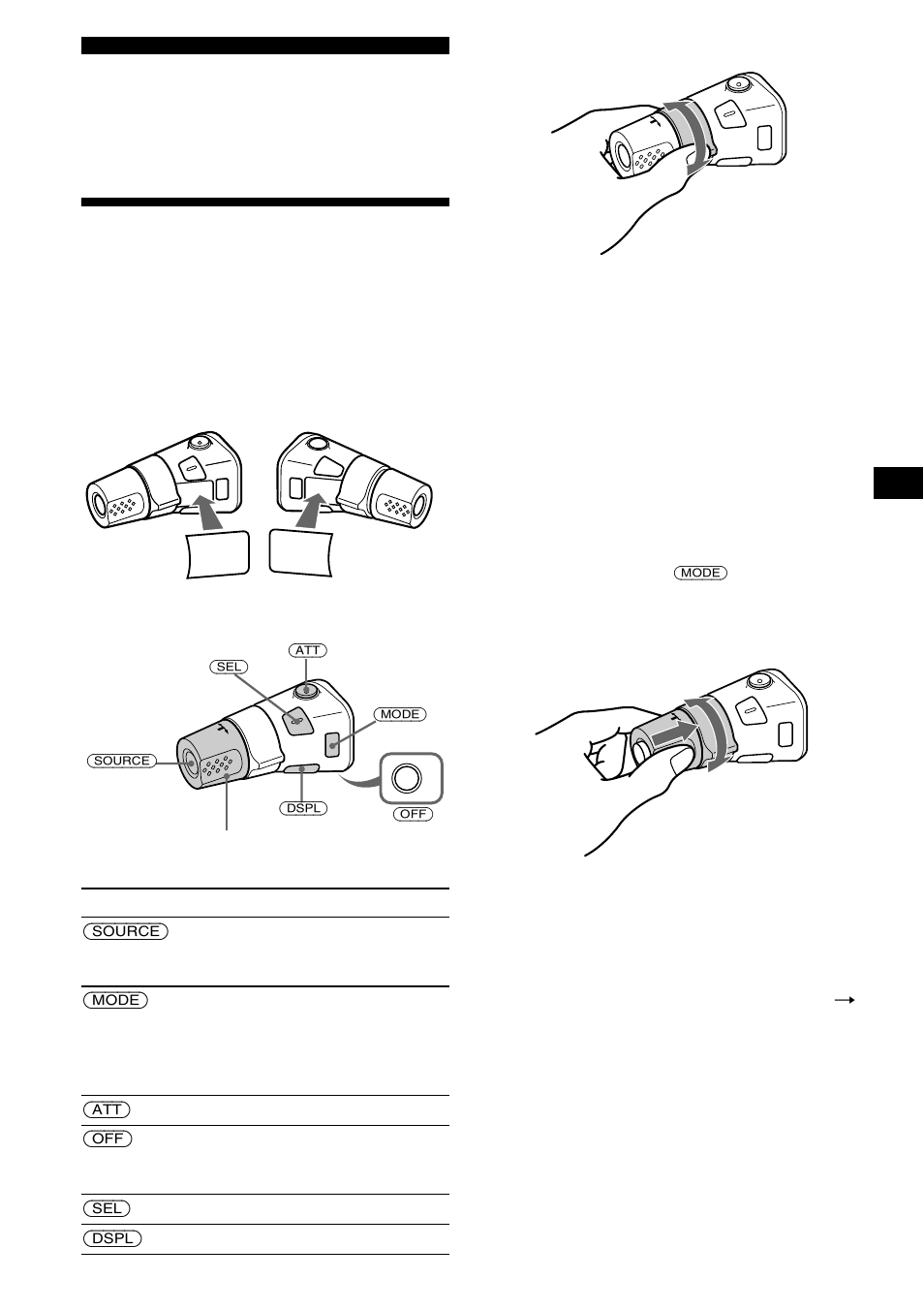 Autres fonctions, Utilisation du satellite de commande | Sony XR-CA670X User Manual | Page 75 / 150
