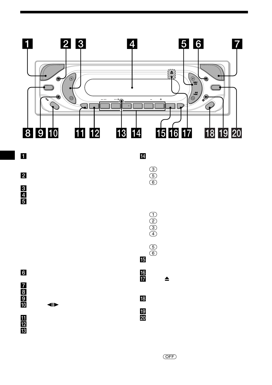 Individuazione dei comandi, 4individuazione dei comandi | Sony XR-CA670X User Manual | Page 92 / 150