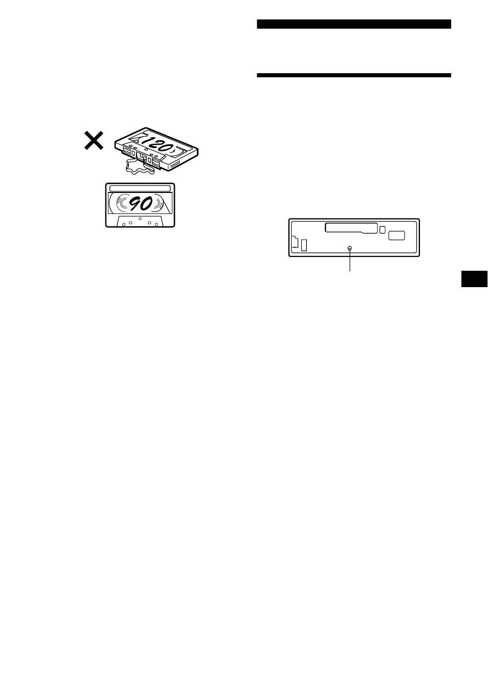 Azzeramento dell’apparecchio, Operazioni preliminari | Sony XR-CA670X User Manual | Page 95 / 150