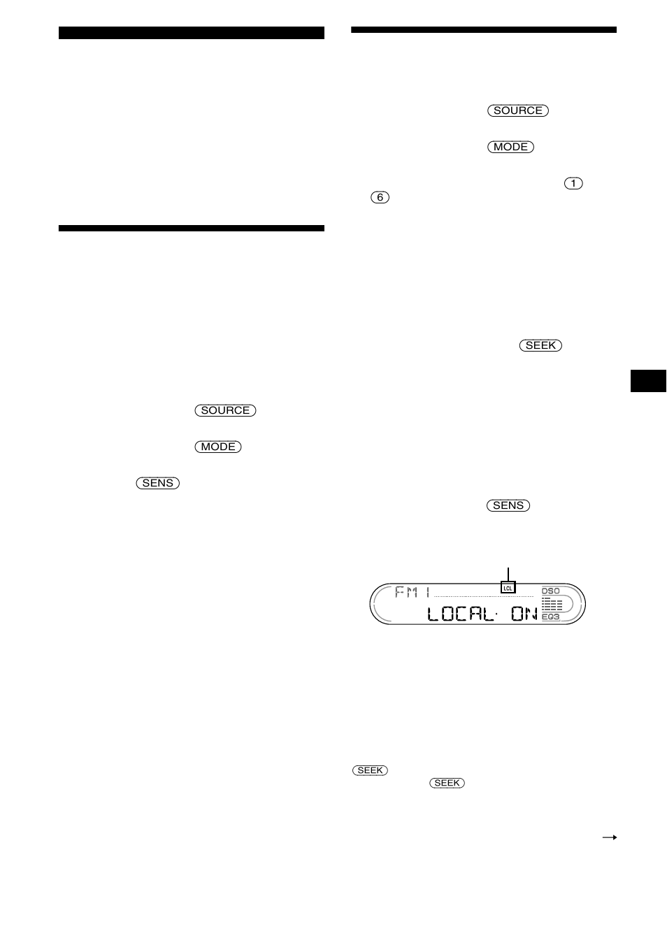 Radio, Memorizzazione automatica delle stazioni, Ricezione delle stazioni memorizzate | Sony XR-CA670X User Manual | Page 99 / 150