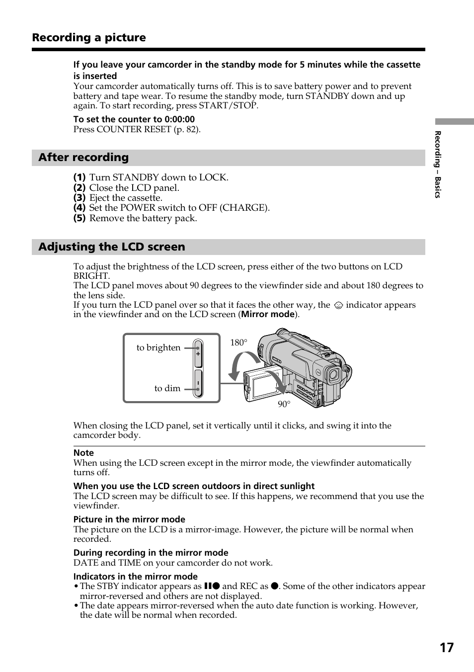 Sony CCD-TRV37 User Manual | Page 17 / 88