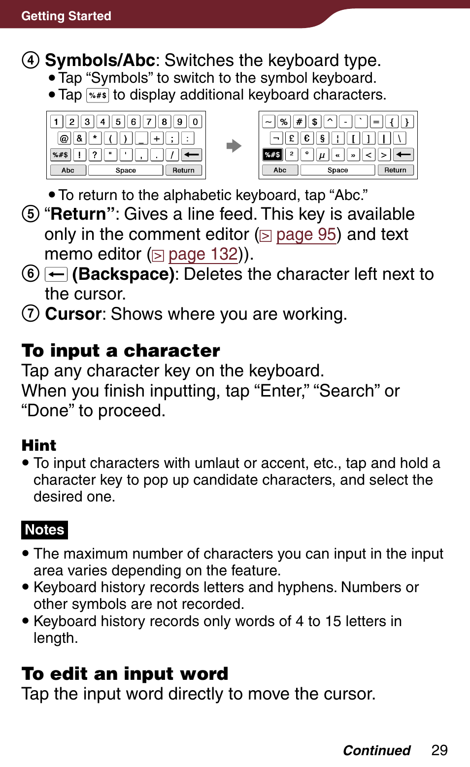 Sony Reader Daily Edition PRS-900BC User Manual | Page 29 / 202