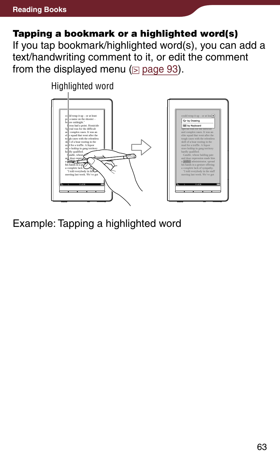 Sony Reader Daily Edition PRS-900BC User Manual | Page 63 / 202