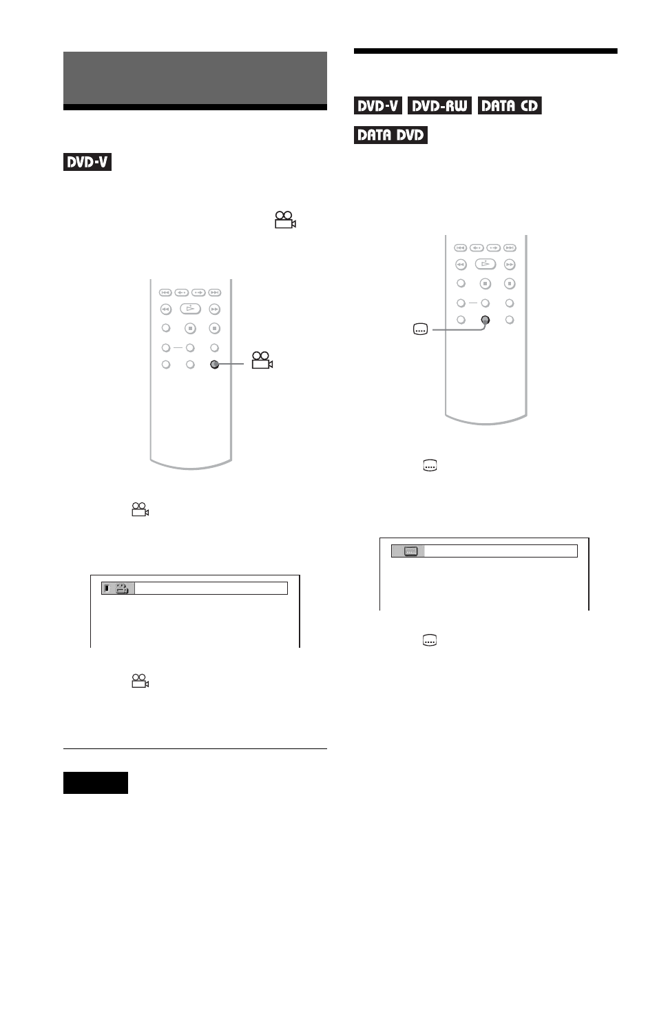 L0 - enjoying movies, L1 - changing the angles, L1 - displaying the subtitles | Enjoying movies, Changing the angles displaying the subtitles, Changing the angles, Displaying the subtitles | Sony DVP-NS32 User Manual | Page 46 / 80