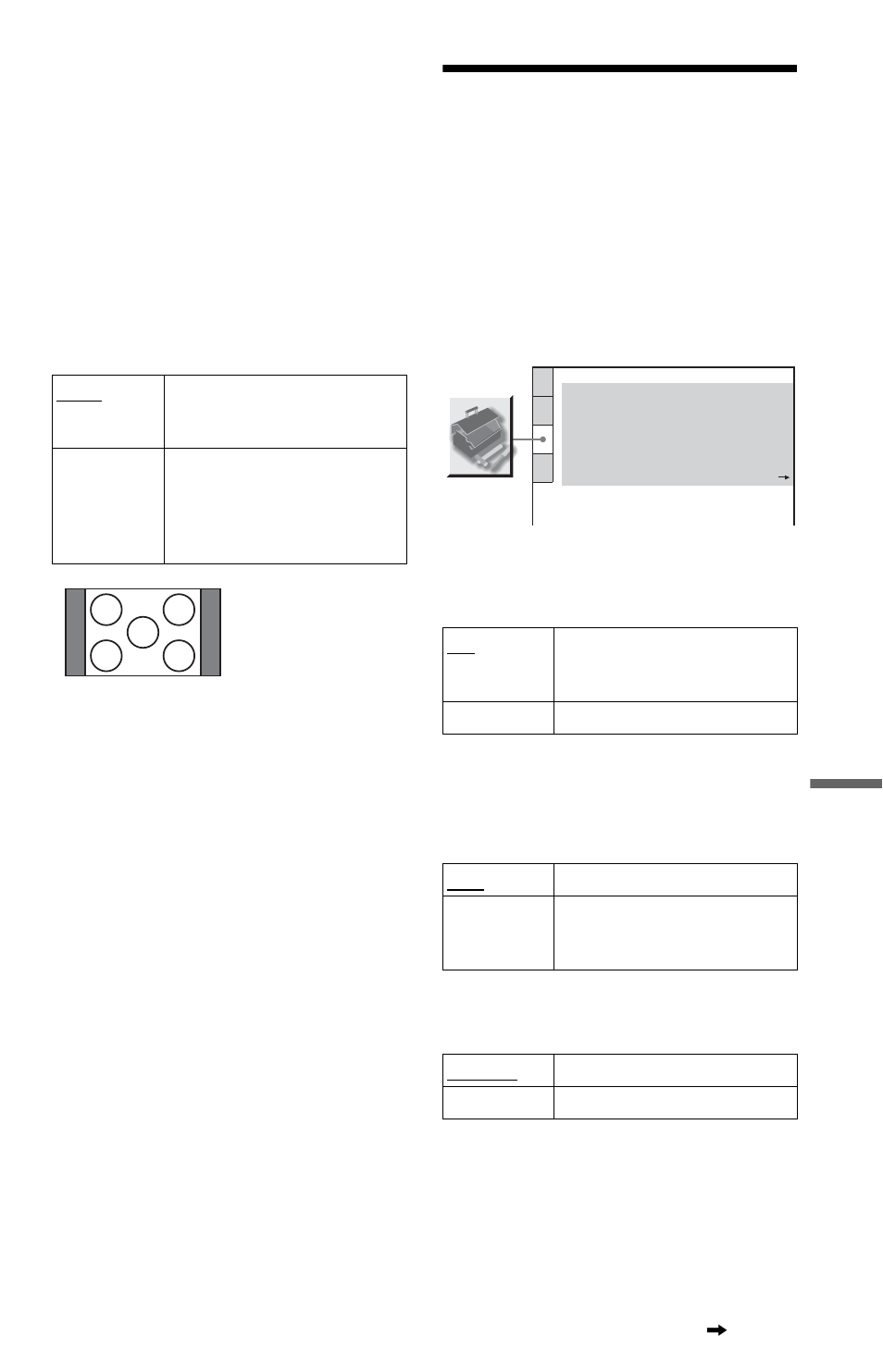 L1 - custom settings (custom setup), Custom settings (cus, Custom settings | Custom setup) | Sony DVP-NS32 User Manual | Page 67 / 80
