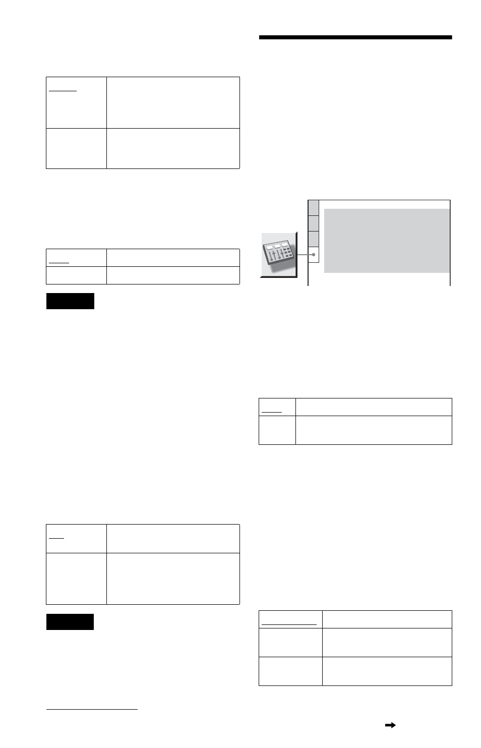 L1 - settings for the sound (audio setup), Settings for the sound (a, 68 return | Settings for the sound, Audio setup) | Sony DVP-NS32 User Manual | Page 68 / 80