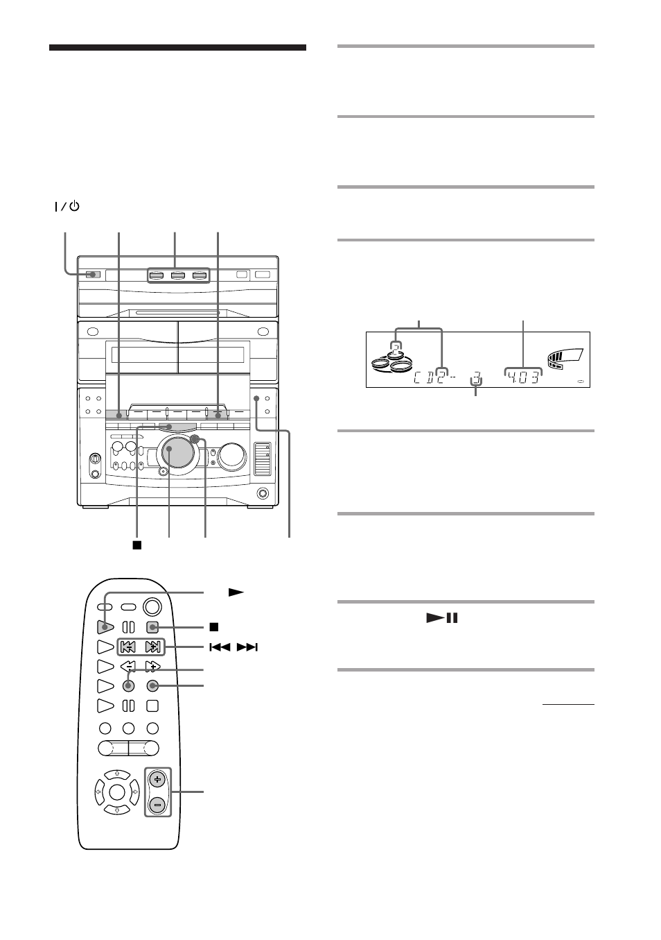 Programming the cd tracks | Sony MHC-GRX8 User Manual | Page 23 / 52
