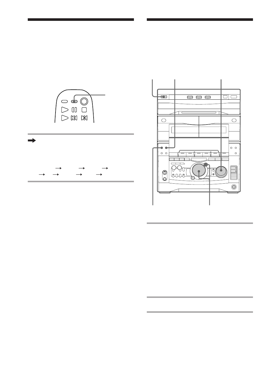 Waking up to music | Sony MHC-GRX8 User Manual | Page 42 / 52