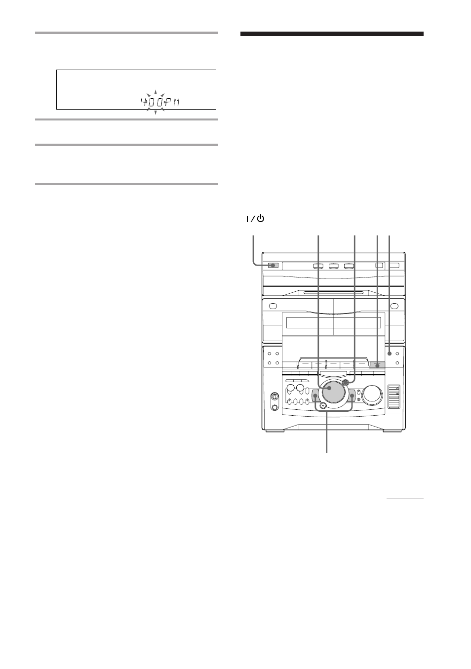 Step 3: presetting radio stations | Sony MHC-GRX8 User Manual | Page 7 / 52