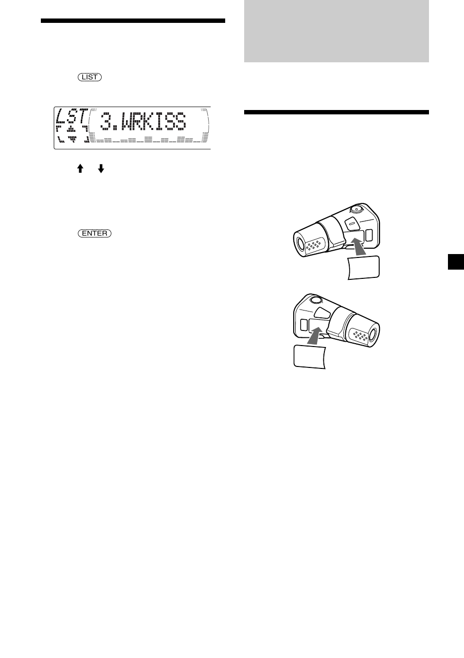 Other functions, Labeling the rotary commander, Locating a station by name | Sony XR-M550 User Manual | Page 15 / 100