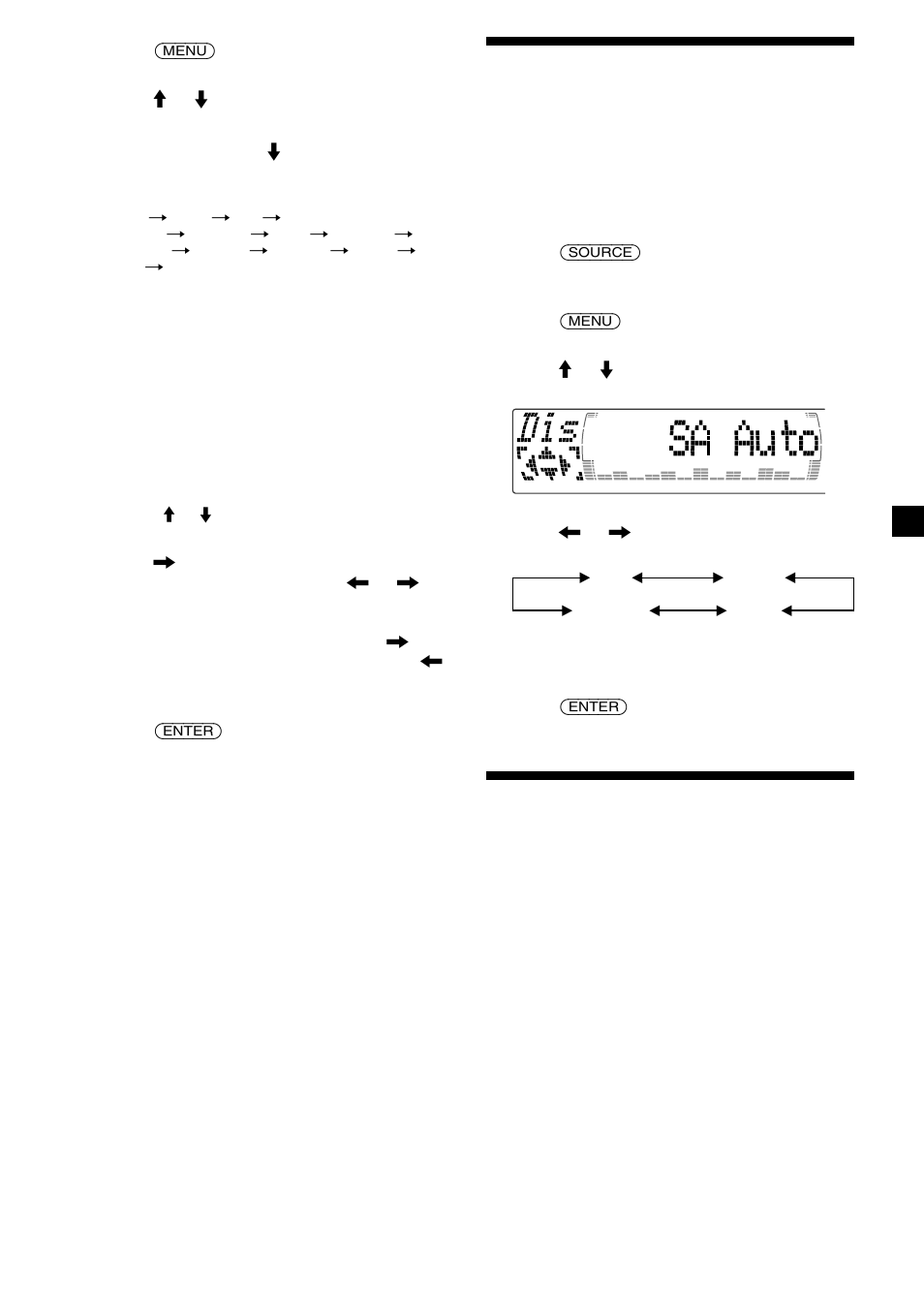 Selecting the spectrum analyzer | Sony XR-M550 User Manual | Page 19 / 100