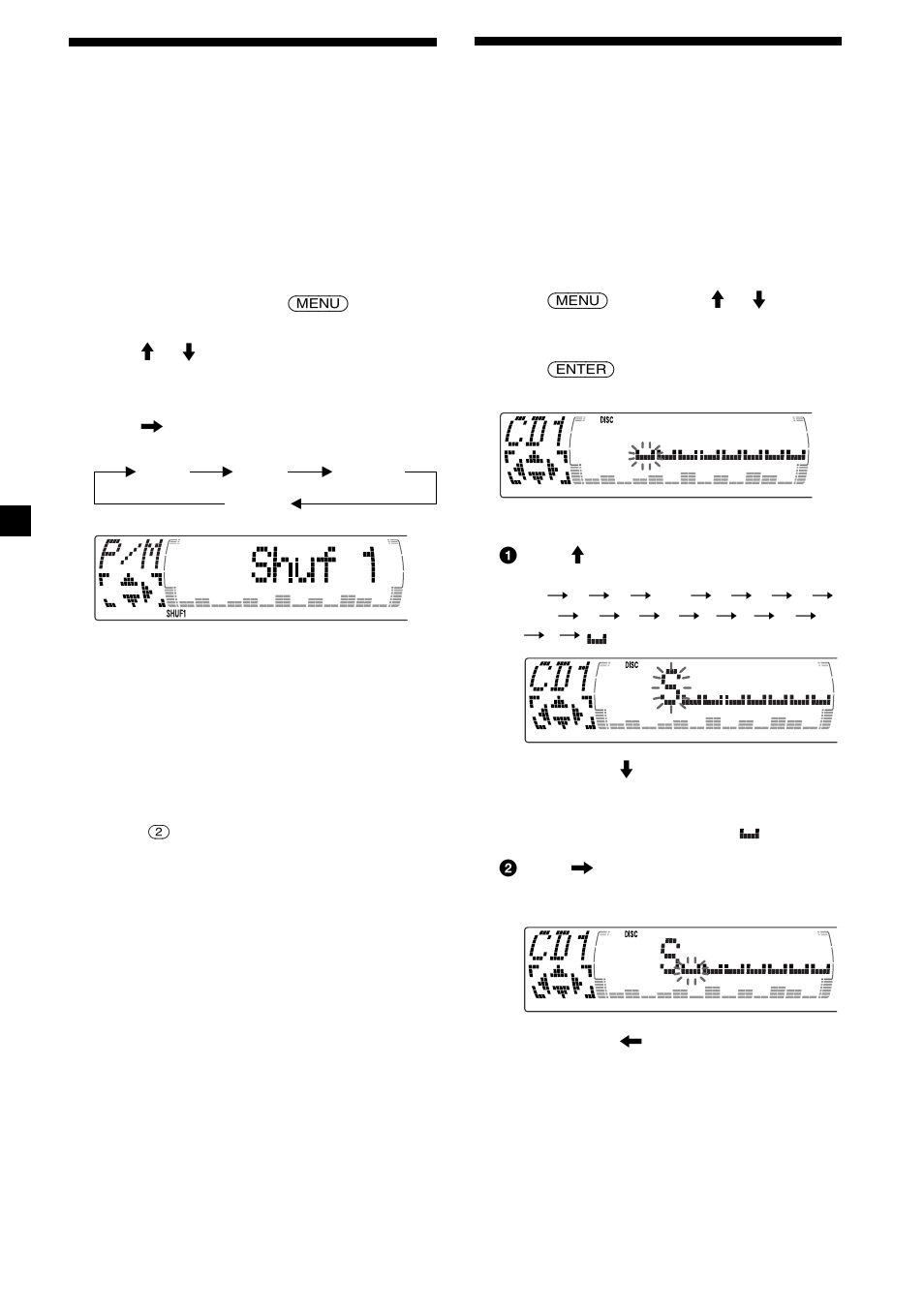 22 playing tracks in random order, Labeling a cd | Sony XR-M550 User Manual | Page 22 / 100