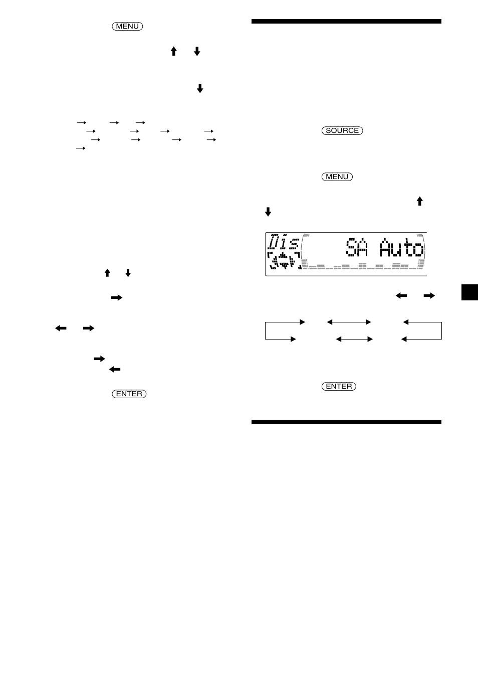 Sélection de l’analyseur de spectre | Sony XR-M550 User Manual | Page 51 / 100