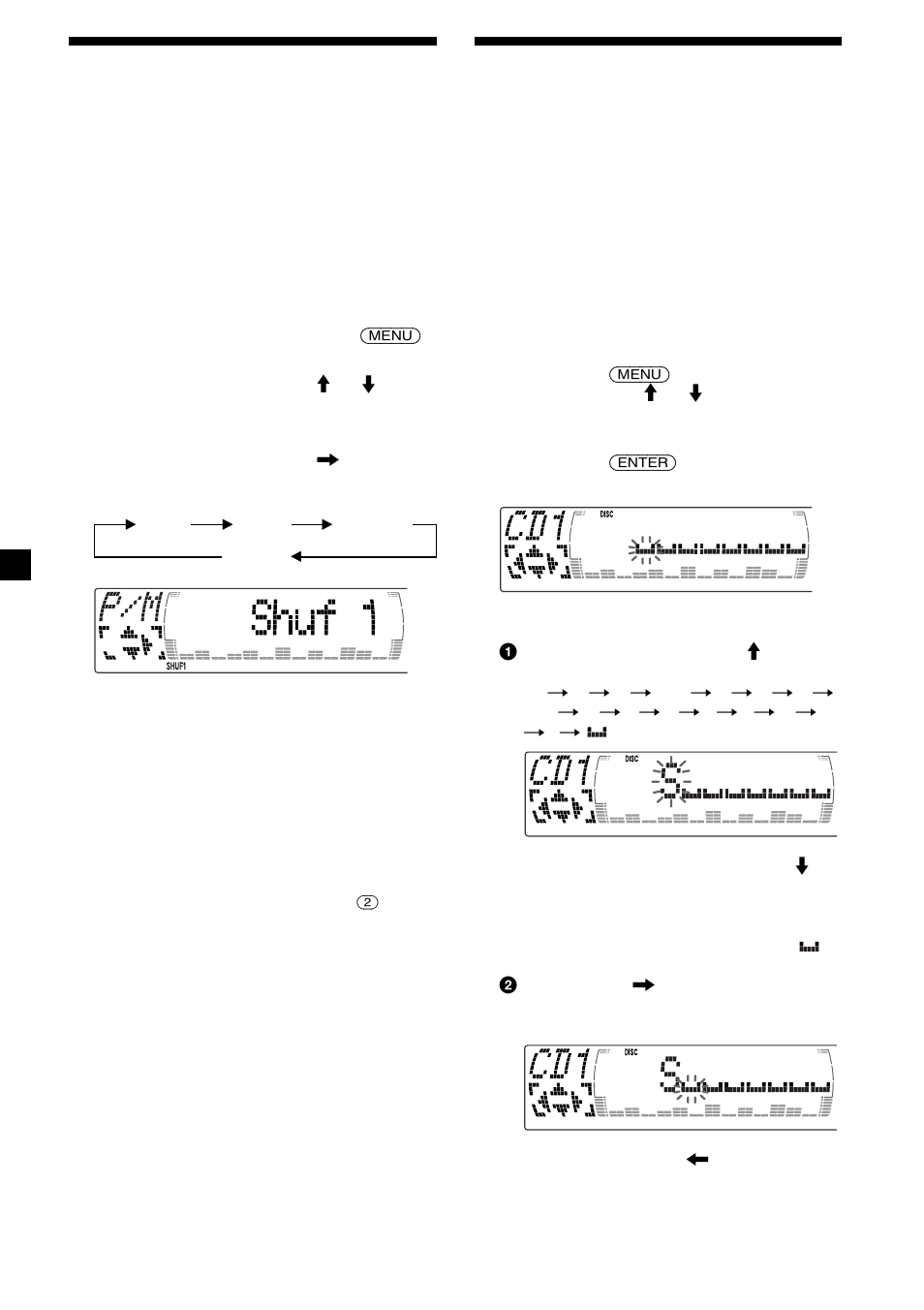 22 identification d’un cd, Lecture de plages dans un ordre quelconque | Sony XR-M550 User Manual | Page 54 / 100