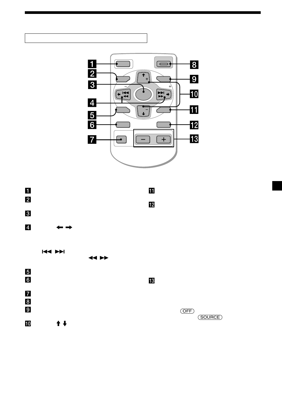 5localización de los controles | Sony XR-M550 User Manual | Page 69 / 100