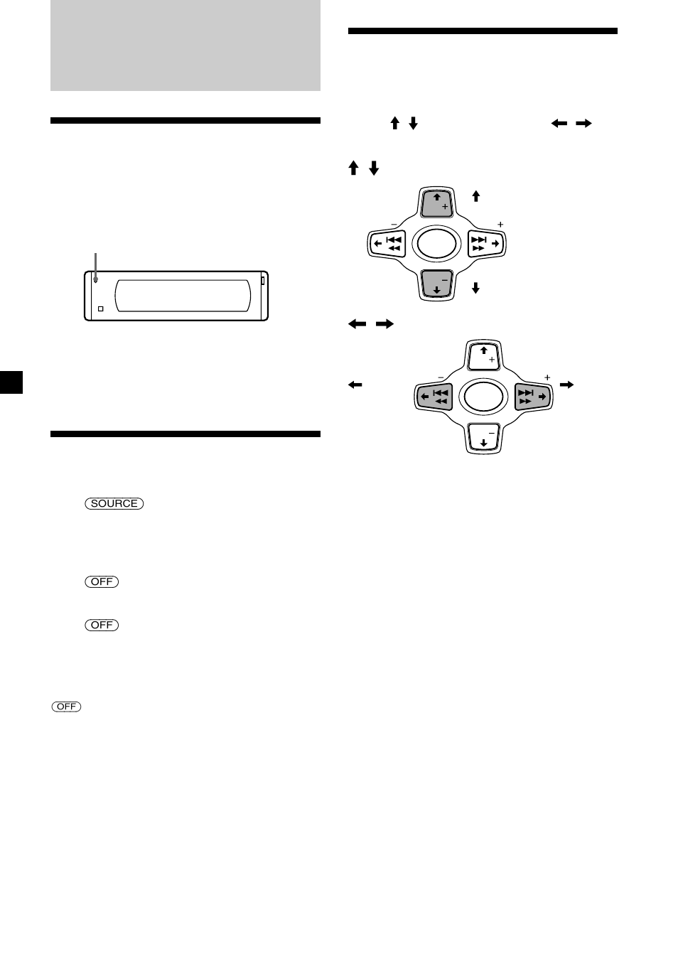 Getting started, Resetting the unit, Turning the unit on/off | How to use the menu | Sony XR-M550 User Manual | Page 8 / 100