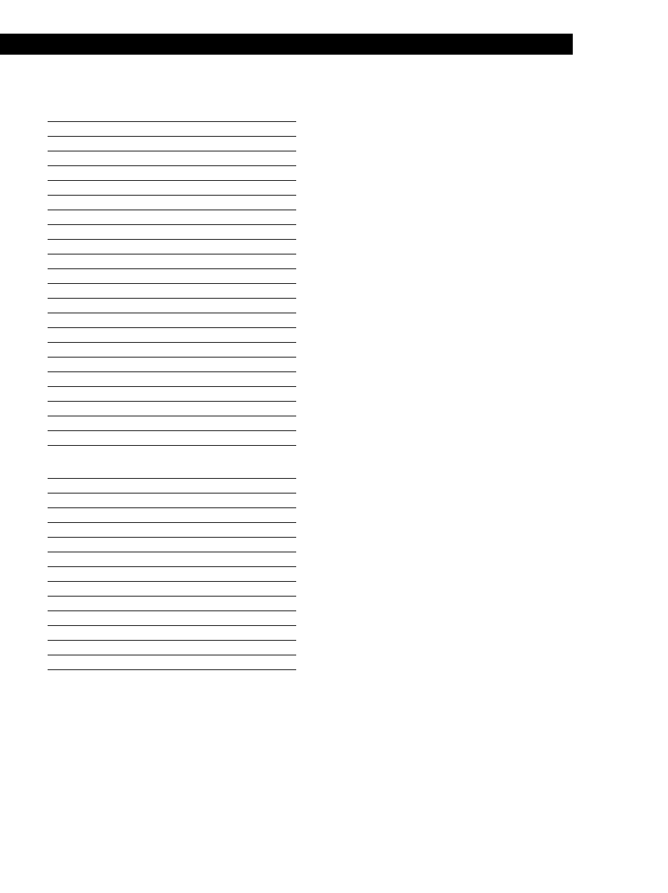 Additional information, Dab frequency table | Sony ST-D777ES User Manual | Page 21 / 84