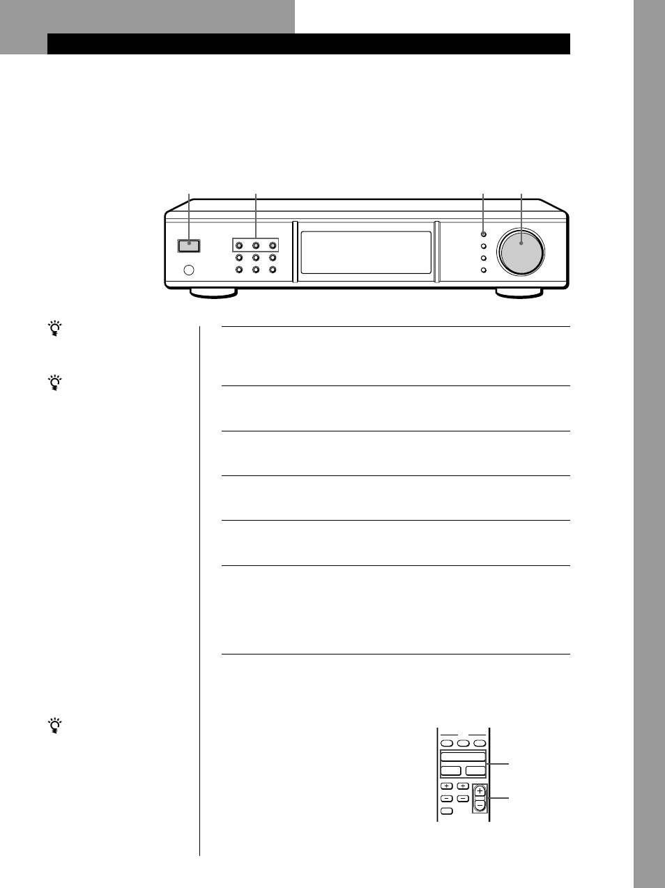 Réception de stations de présélection | Sony ST-D777ES User Manual | Page 29 / 84