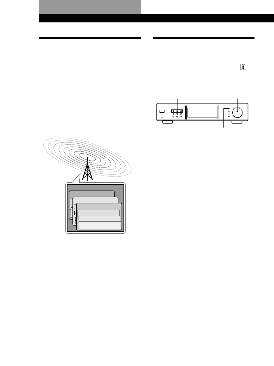 Aperçu de dab, Réception d’émissions, Opérations avancées du syntoniseur | Sony ST-D777ES User Manual | Page 30 / 84