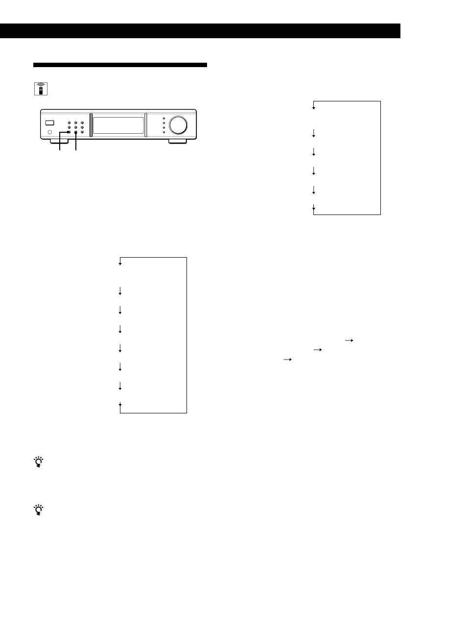 Utilisation de l’écran d’affichage z, Opérations avancées du syntoniseur, Informations d’affichage | Personnalisation de la fenêtre d’affichage | Sony ST-D777ES User Manual | Page 37 / 84