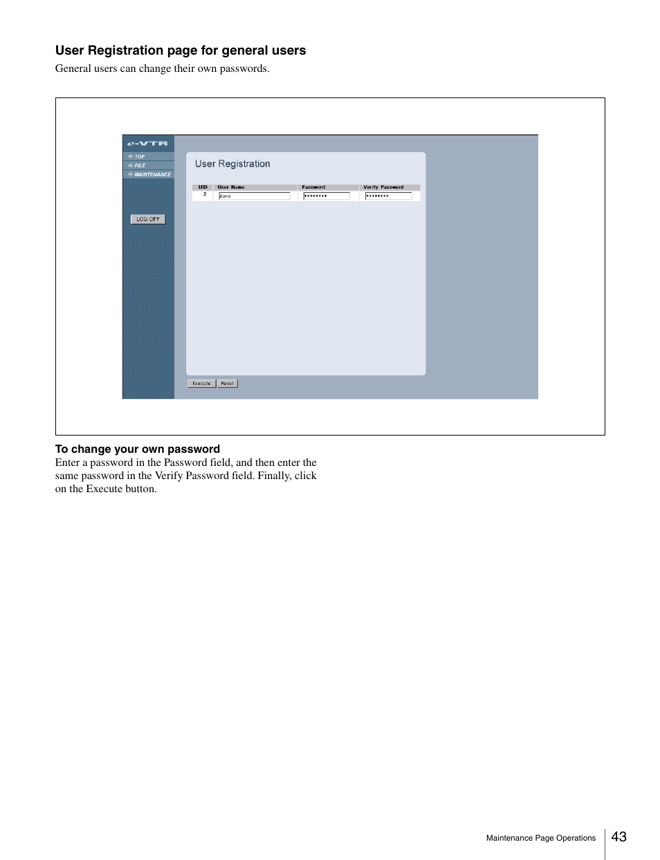 Sony BKMW-E3000 User Manual | Page 43 / 50