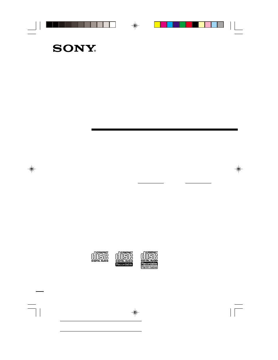 Sony XAVW1 User Manual | 28 pages