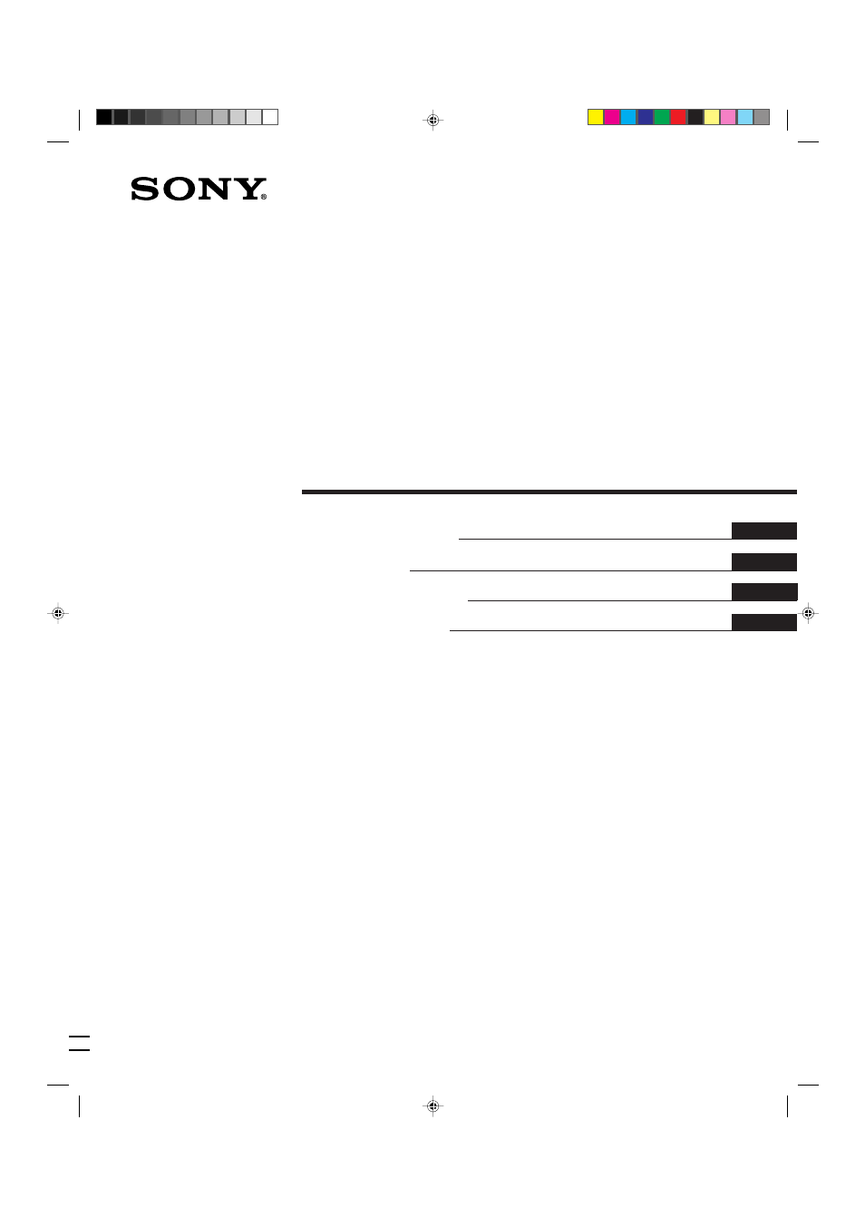 Sony TC-WE525 User Manual | 68 pages