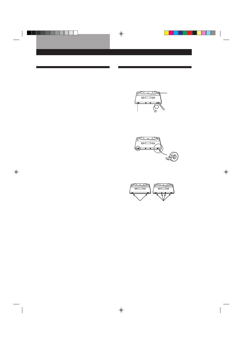 Remarques sur les cassettes, Précautions, Informations complémentaires | Sony TC-WE525 User Manual | Page 29 / 68